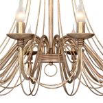 Подвесная люстра Chateau 2163-12P, 12*E14*40W. ТМ F-Promo