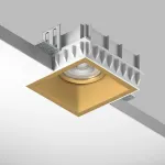 G214503GMOD Светильник DOMINO QUAD под LED модуль/лампу МR16 ЗОЛОТО (214510+214503+214003)