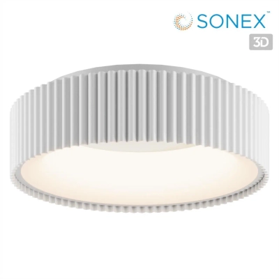 7762/56L AVRA LED SN 574 Светильник металл/белый LED 56Вт 3000/4000/6000K D450 IP43 ССТ SHARMEL