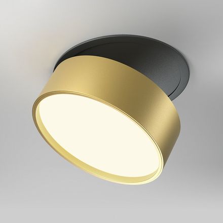 Встраиваемый светильник Onda 3000K 18Вт 120°, DL024-18W3K-BMG. TM Maytoni