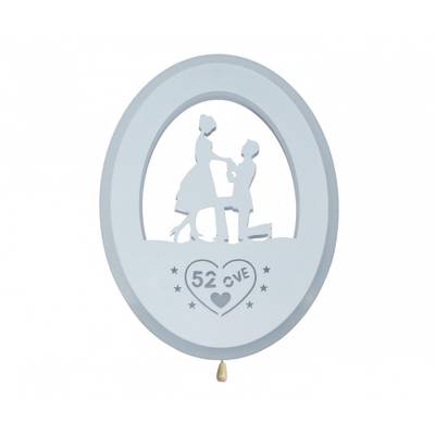 074110,25 Настенный светильник Предложение белый h4 d22 Led 21W (3000+4000k + розовая подсветка)