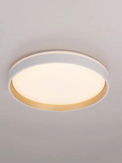 Citilux ENZO CL753450G LED RGB Светильник с пультом Белый + Золото