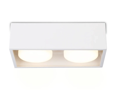 Светильник накладной TN70828/2 WH белый GX53/2 max 12W 200*100*60