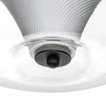 612017 Люстра PALERMO 8W LED 350LM G ЧЕРНЫЙ/ПРОЗРАЧНЫЙ 3000K Lightstar