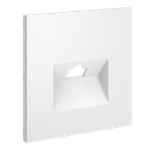 VLS001302 Накладка для розетки компьютерной RJ45 кат.6, S70 (белый матовый). (ТМ Maytoni)