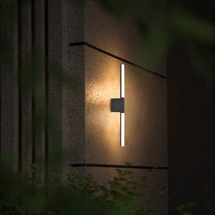 Уличный настенный светильник Arte lamp CALAMARO A5191AL-2BK, 2хLED