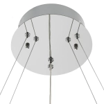 Citilux Чезаре CL338381 LED Люстра хрустальная с пультом Хром