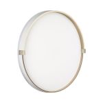 7646/ELN PALE SN 189 Светильник пластик/золотой LED 76Вт 3000/4000/6000К D490 IP43 CCT OLIDI WHITE