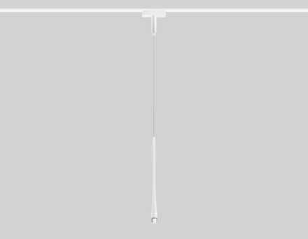 Светильник светодиодный трековый для шинопровода Magnetic Ultra Slim GV1636 WH белый IP20 6W 4200K 48V 38° D36*1500