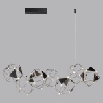 5087/32L L-VISION ODL25 293 черный хром/металл Люстра LED 32W 4000K 1900Лм TRELLIS