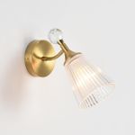 8046/1W CLASSI LN латунь/прозрачный, металл/стекло Бра E14 40W 220V AURICA