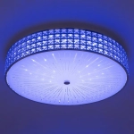 Citilux Портал CL32410G1 LED RGB Люстра хрустальная с пультом Хром