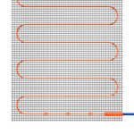 VLT01-200-8.0 Нагревательный мат VLT01-200-8.0 (ТМ Maytoni)