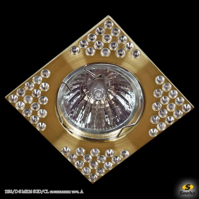 1106/D-S MR16 SGD/CL светильник точечный Sneha, GU5.3х1