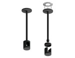 Крепеж накладной Techno Ring A9227 BK черный D20*200mm