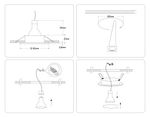 Встраиваемый точечный светильник MR16 A8921 WH/BK белый/черный MR16 GU5.3 D92*24