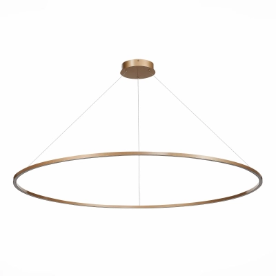 ST605.243.72 Светильник подвесной ST-Luce Золотистый/Белый LED 1*72W 4000K
