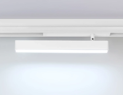 Светильник светодиодный диммируемый для шинопровода Magnetic 220V GL1331 WH белый IP20 18W 3000K-6400K 120° 342*25*112 (Без ПДУ)