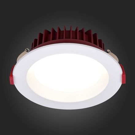 ST752.548.07 Св-к встр. Белый LED 1*7W 4000K 560Lm Ra80 100° IP44 D115xH47 100-240VV
