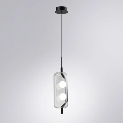 Подвесной светильник Arte lamp GENEVA A2341SP-2BK, 1хLED