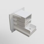 Заглушка торцевая Trinity белый, 1шт, TRA005EC-31W. TM Maytoni