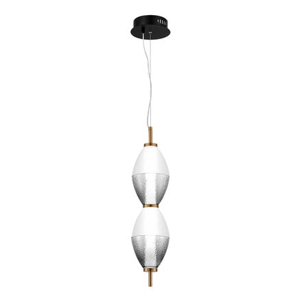 SL6130.403.15 Светильник подвесной ST-Luce Черный/Белый, Дымчатый LED 1*16W 3000K