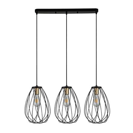 Подвесной светильник Escada 10180/3S E27*60W Black/Brass