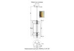 Светильник подвесной Crystal Lux AMARILLO SP12W LED BRASS 0120/212
