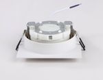 Светильник встраиваемый поворотный точечный TN51916 WH/GD белый/золото GX53 max 12W 115*115*23