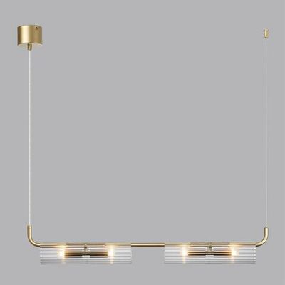 6560/4 SUSPENTIONI LN25 239 золотой/прозрачный/металл/стекло Подвес G9 4*20W 220V TORONTO