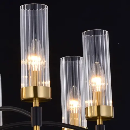 IL5177-8PLS-29 BRASS TUBO светильник потолочный ILLUMICO, E14х8
