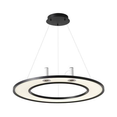Светильник подвесной Crystal Lux CONTOUR SP50W LED BLACK 3800/250
