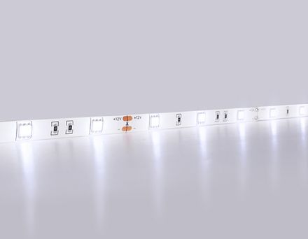 Светодиодная лента GS1903 5050 30Led/ 7.2W m/ 12V IP65 6500K/ 5000*10*2.87mm/ кратность резки 100mm (2 конт.)