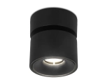 Накладной поворотный светодиодный светильник TN269 SBK черный песок LED 4200K 7W D75*83