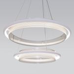 Умный подвесной светильник 90241/2 белый/ серебро Smart