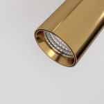 Настенный светодиодный светильник в стиле лофт 20143/1 LED латунь