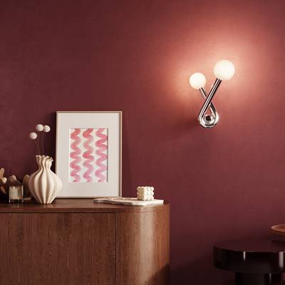 Настенный светильник (бра) Vortex G9х2 MOD476WL-02PT. TM Maytoni