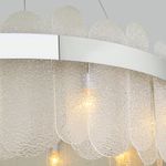 Умная подвесная люстра с фактурным стеклом 333/10 Smart