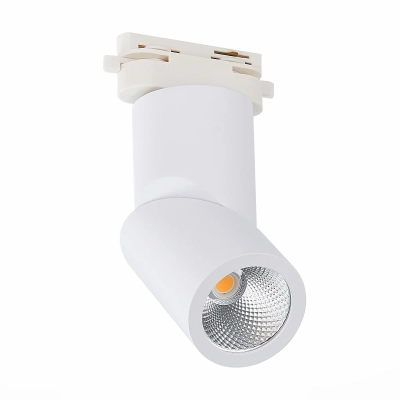 ST650.546.10 Св-к трек. Белый LED 1*10W 4000K 800Lm Ra>90 38° IP44 D60xH190 165-265V