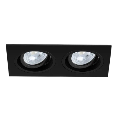 Точечный встраиваемый светильник Arte Lamp TARF A2178PL-2BK, 2хGU10