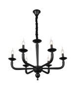 SL1114.403.06 Люстра подвесная ST-Luce Черный E14 6*40W