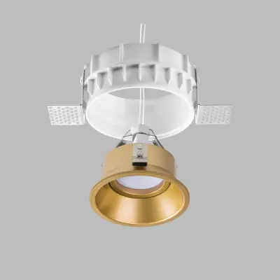 G214603 Светильник DOMINO ROUND MR16 ЗОЛОТО (214610+214603)