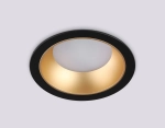 Светильник встраиваемый TN52334 SBK/SGD черный песок/золото песок GX53 max 12W D115*25