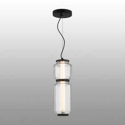 5409/20L HIGHTECH ODL_EX24 141 черный/прозрачный/металл/стекло/акрил Подвес LED 20W 3000K 1480Лм JAM