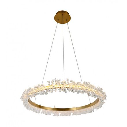 08244,36A Подвес Лаура латунь d80 h150 Led 40W (3000K)