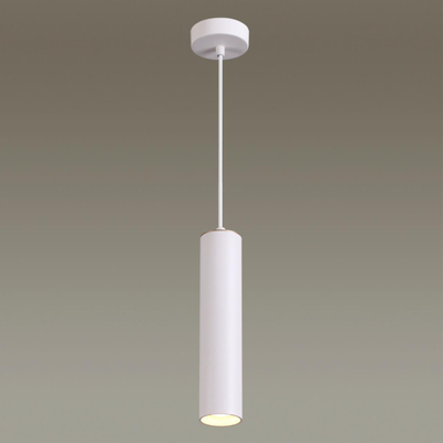 3873/1L HIGHTECH ODL19 405 белый Подвесной светильник GU10 1*50W 220V KIKO