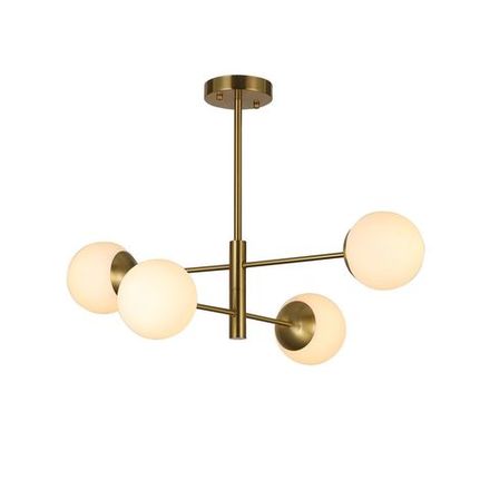 Подвесная люстра Gutta 2854-4P, 4*E27*60W. ТМ F-Promo