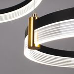 Подвесная люстра Arte Lamp MERCURY A2185SP-3BK, 1хLED