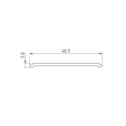 Экран FANTOM-W49-2000 OPAL (Arlight, Пластик)