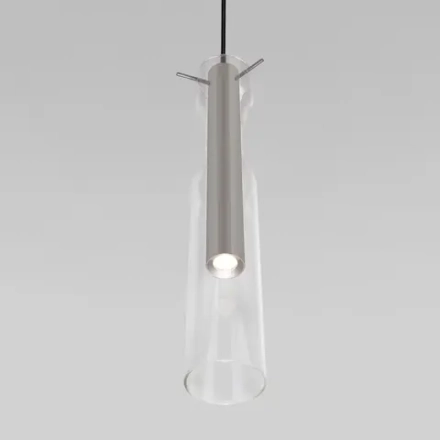 Подвесной светильник LED со стеклянным плафоном 50254/1 LED графит, LED
